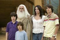 Carell and family in 'Evan Almighty'