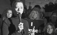 Women from the Silent No More Awareness Campaign