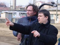 Cinematographer Oleg Mutu and director Cristian Mungiu
