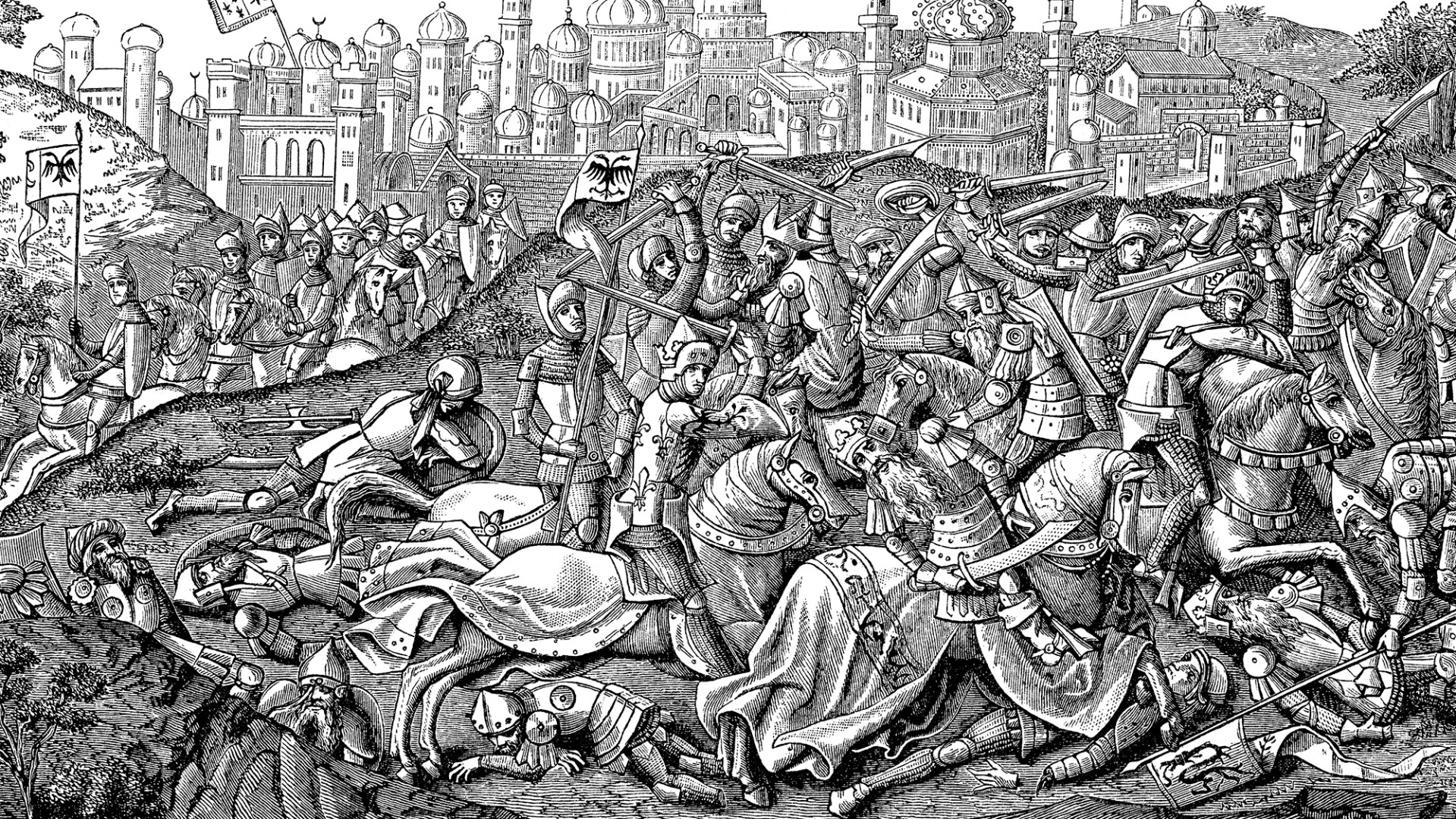 Conquest of Jerusalem by Charlemagne, 15th Century