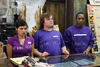 Alma (Melonie Diaz) joins the team at the video store
