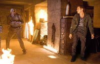 Roland and David face off … this time sans lightsabers