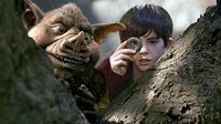 Hogsqueal (voiced by Seth Rogen) helps Jared spy on the wicked creatures