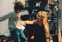 Simon Iteanu as Simon and Juliette Binoche as Suzanne
