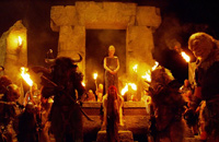 Some of the horrible creatures at the Stone Table scene from 'LWW'