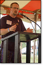 Every year, Cornerstone brings in a wide array of speakers to inform and inspire during the daytime sessions. (Photo by Zoltan Foxx)