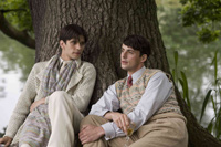 Ben Whishaw as Sebastian Flyte, Matthew Goode as Charles Ryder