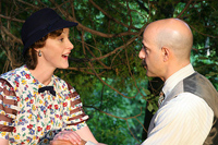 Joan Cusack as Miss Bond, Stanley Tucci as Mr. Berk
