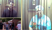 In the 'confession booth' at the Portland gay pride festival