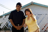 George Lopez as Father Salazar, Adriana Barraza as Esperanza