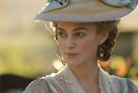 Keira Knightley as Georgiana, The Duchess of Devonshire