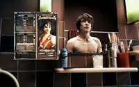 Greg Timmermans as Ben, with his gaming avatar