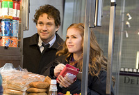 Becky charms editor Luke (Hugh Dancy)
