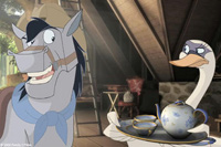 Horse and Swan
