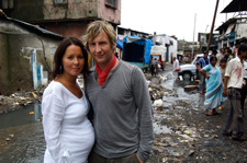 Martin and Anna in Mumbai