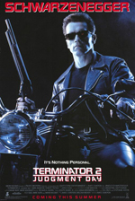Schwarzenegger returned as a good guy in T2