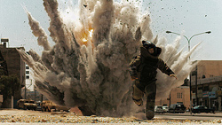 The film certainly depicts war as hell