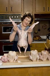 The irresistible Mrs. Child in a 'fowl' mood