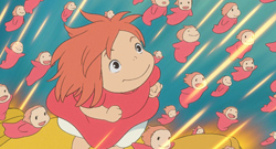 Ponyo, voiced by Noah Cyrus