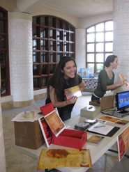 Alvarado enthusiastically promotes the fest