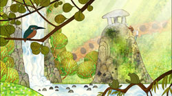 Beautiful art is a highlight of the film