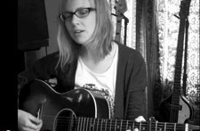 Singing the title track to her new album (click to watch)