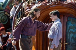 Ben Barnes as Caspian, Skandar Keynes as Edmund