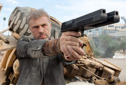 Christoph Waltz as the bad guy Chudnofsky