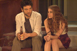 Josh Radnor as Sam, Kate Mara as Mississippi
