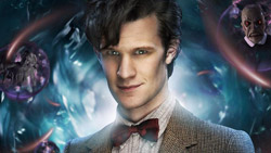 Matt Smith as the current Doctor Who