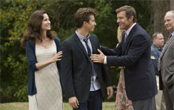Ren meets Ariel's parents (Andie MacDowell, Dennis Quaid)