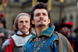 Orlando Bloom as the Duke of Buckingham