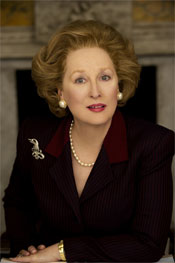 Meryl Streep as Margaret Thatcher