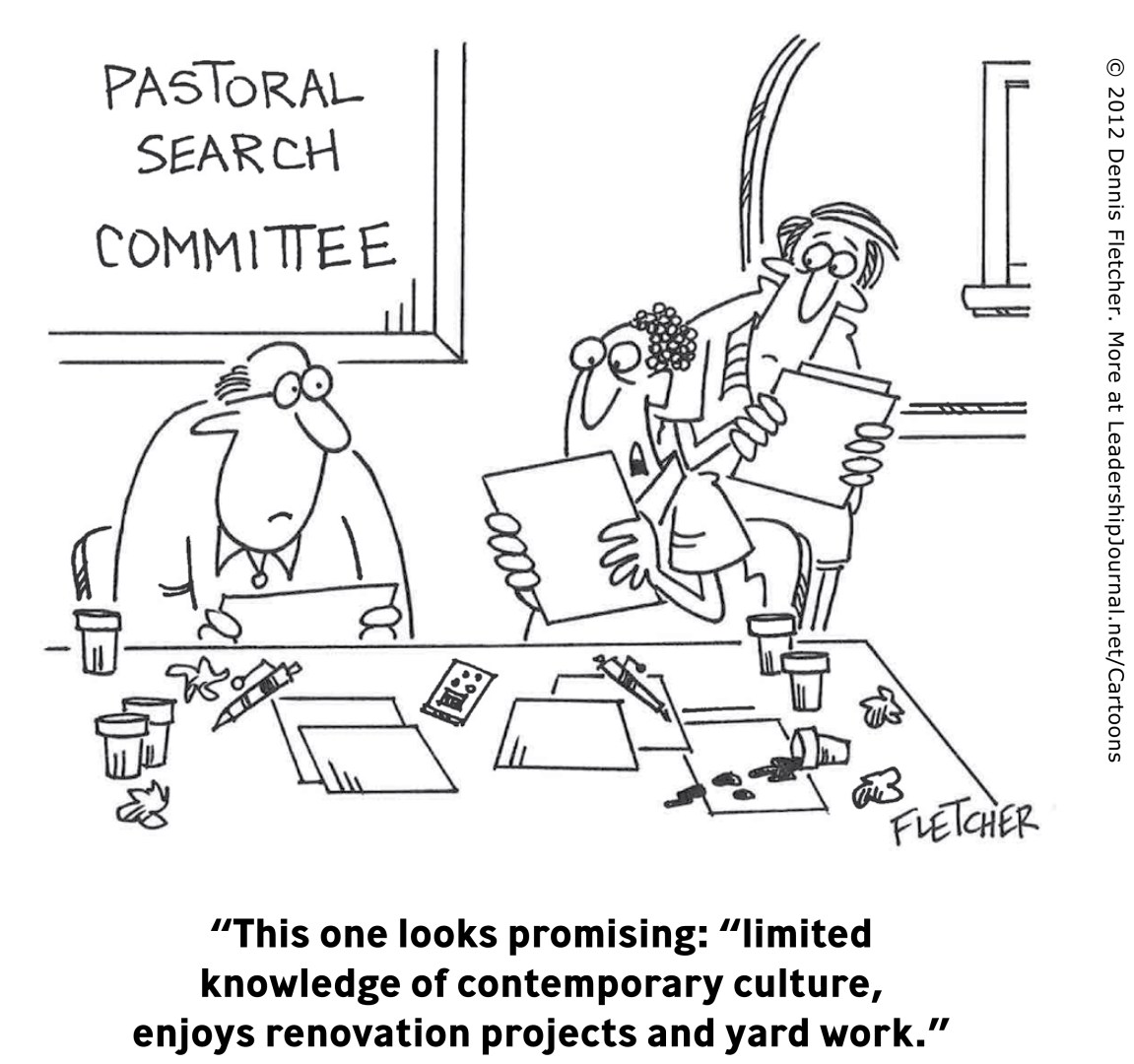 “This one looks promising: 'Limited knowledge of contemporary culture, enjoys renovation projects and yard work.'”