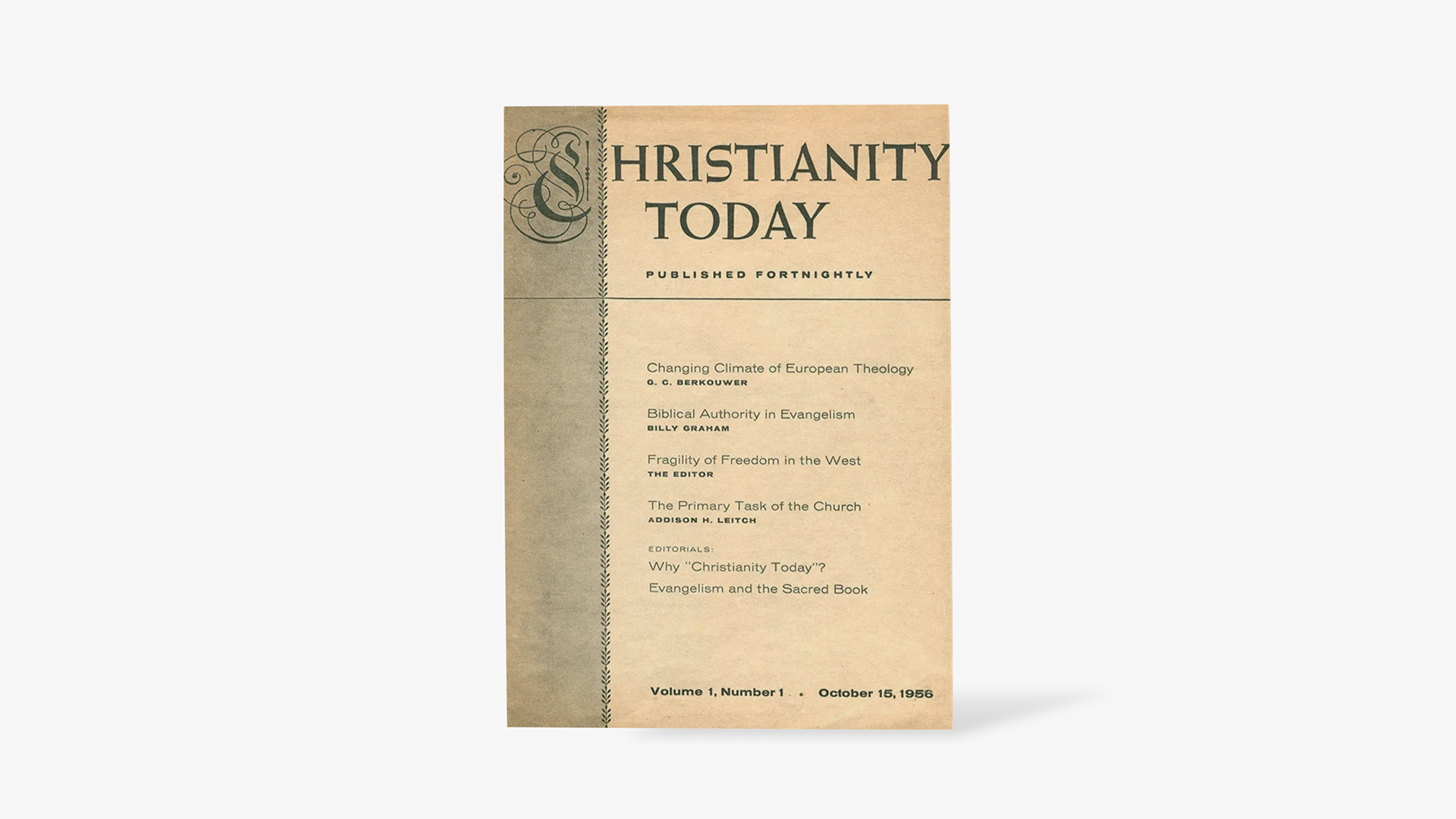 Why Christianity Today