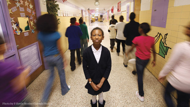 Sixteen years later, the brightly lit lobby sports two armchairs and a coffee table