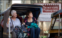 Judi Dench as Evelyn, Celia Imrie as Madge