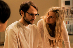 Christopher Denham as Peter, with Maggie