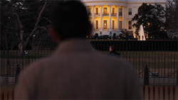 D'Souza in front of the White House