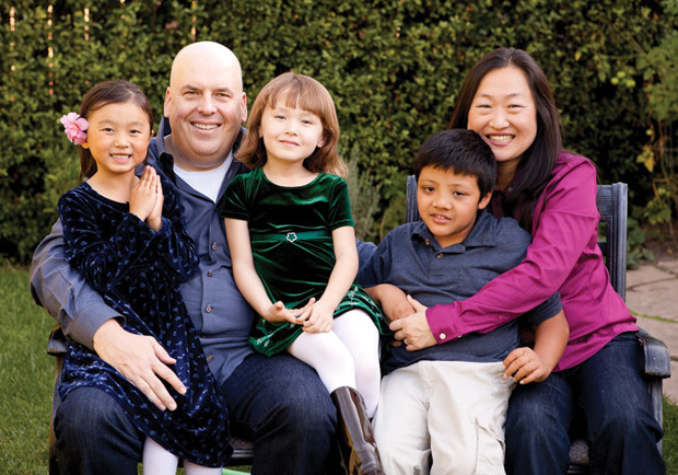 Vineyard pastor Alex Van Riesen, adopted at birth, wishes he'd known his birth parents better. So he and his wife, Susan (right), allow their adopted daughter, Hope (left), regular contact with her birth mother.