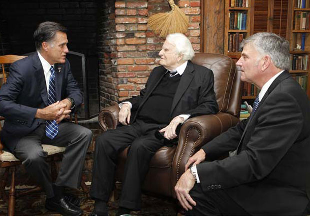 After Romney Meeting, Billy Graham Site Scrubs Mormon 'Cult' Reference