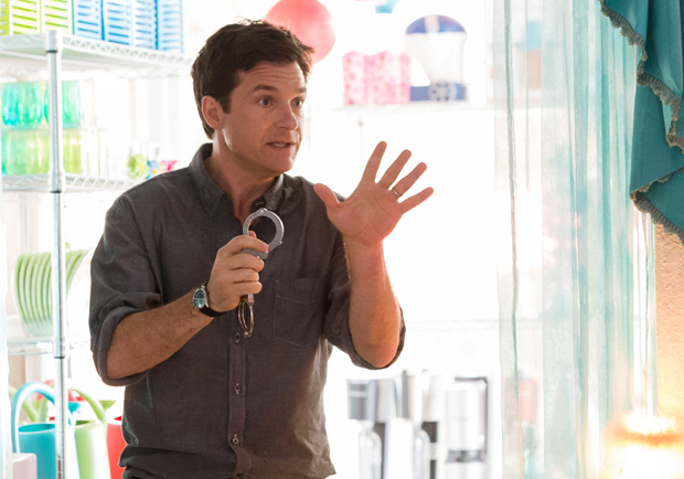 JASON BATEMAN as Sandy in "Identity Thief", an all-star comedy in which a regular guy is forced to extreme measures to clear his name. With everything to lose after his identity is stolen, he'll find out how crazed you can get trying to settle a bad credit score.