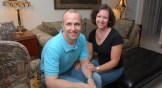 Alan Chambers with his wife Leslie.