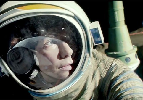 Sandra Bullock in GRAVITY