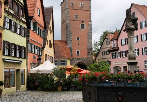 Woernitz, Bavaria, where one of the raids took place.