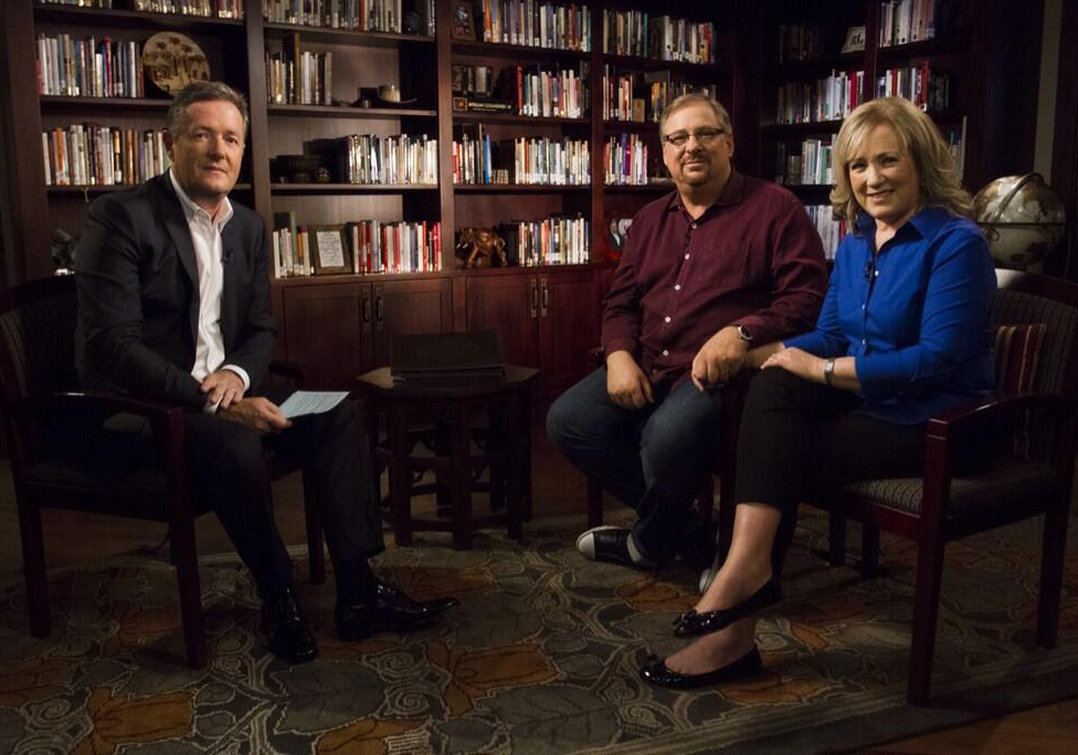 CNN's Piers Morgan interviews Rick and Kay Warren.