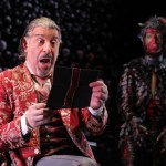 A scene from The Screwtape Letters, currently on national tour.