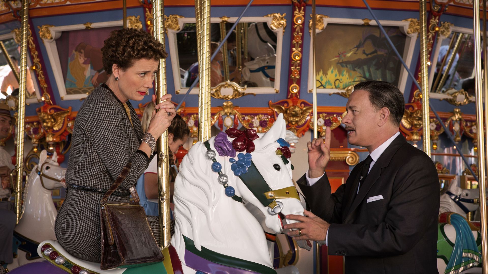 Emma Thompson and Tom Hanks in 'Saving Mr. Banks'