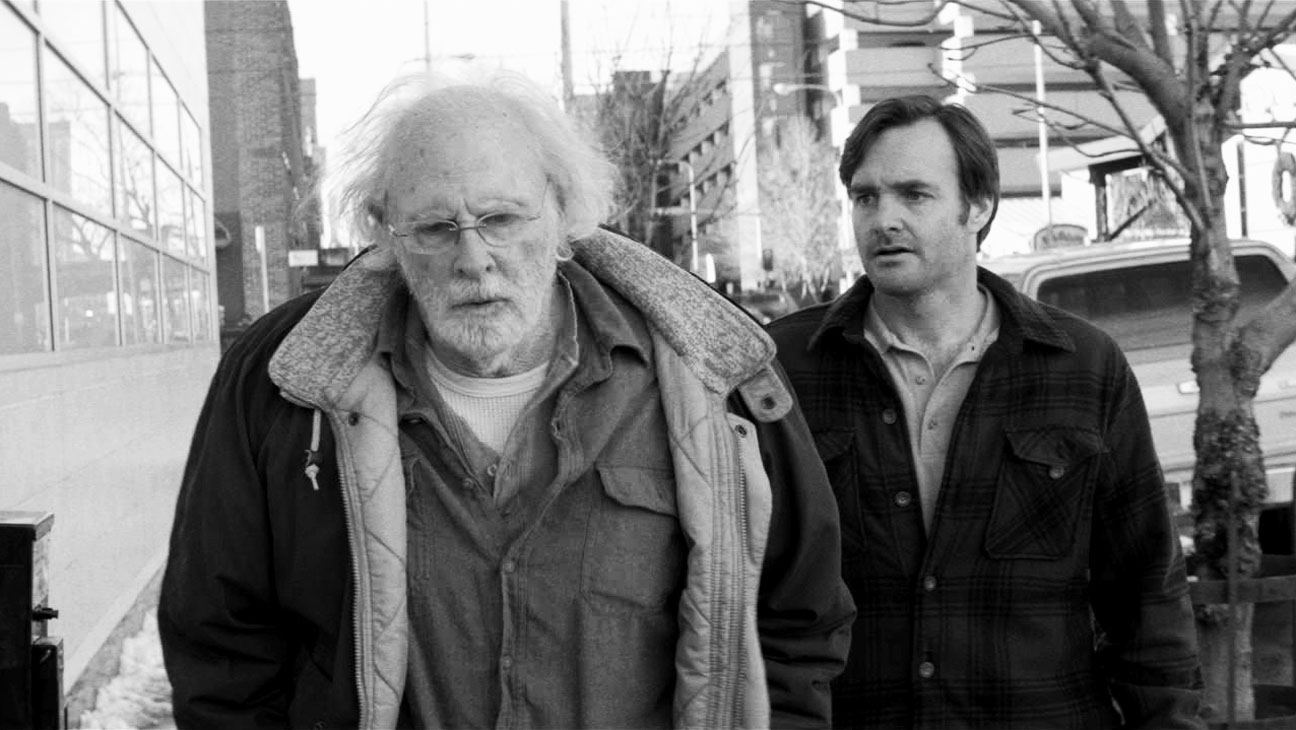 Bruce Dern and Will Forte in 'Nebraska'