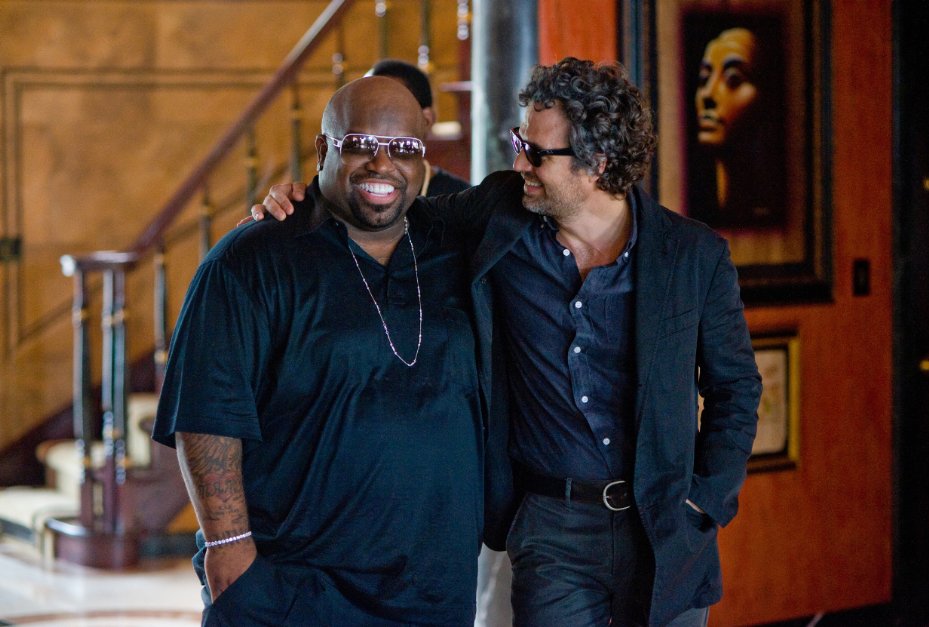 CeeLo Green and Mark Ruffalo in 'Begin Again'